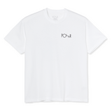 Polar Skate Co - Stroke Logo Tee - White