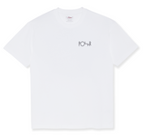 Polar Skate Co - Skorsten Fill Logo T-Shirt - White