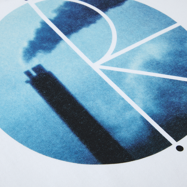 Polar Skate Co - Skorsten Fill Logo T-Shirt - White