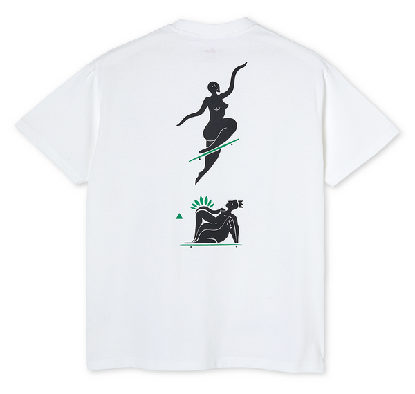 Polar Skate Co - No Complies forever T shirt - White