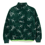 HUF - Quake Sherpa 1/4 Zip, Forest Green