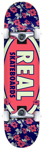 Real Ovals Blossoms Complete Skateboard 7.75"