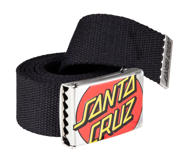 Santa Cruz Crop Dot Belt - Black