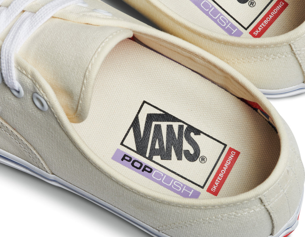 Vans authentic best sale pro white