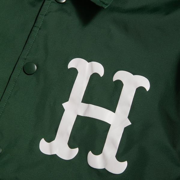 HUF x Thrasher Split Coaches Jacket - Forest Green