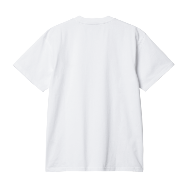 Carhartt WIP S/S American Script T-Shirt - White