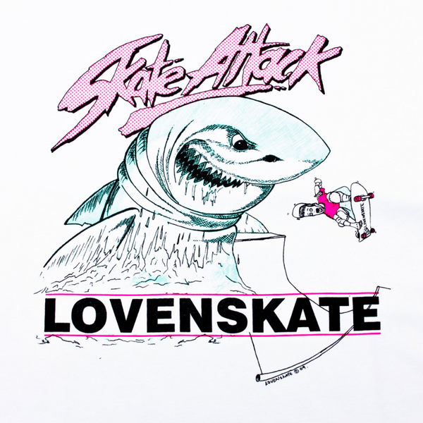 Lovenskate Skate Attack - White