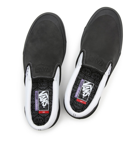 Vans Dak BMX Pro Slip-On - Black White