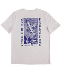 Piilgrim Postage T-Shirt - Ecru