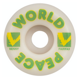 Wayward Funnel Pro Wheel - Benny Fairfax 54mm (White/Green)