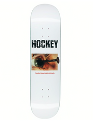 Hockey Breakfast Insanity White 8"