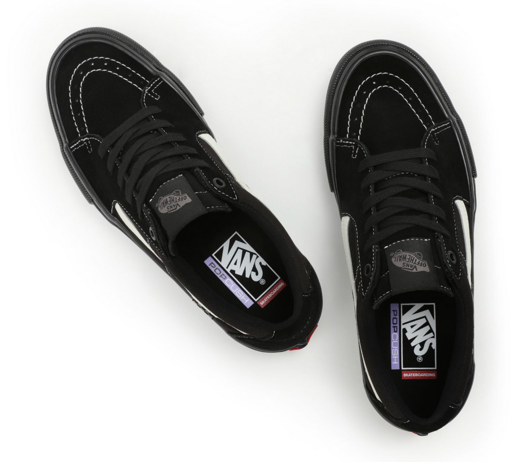 Vans lo pro black 2025 and white