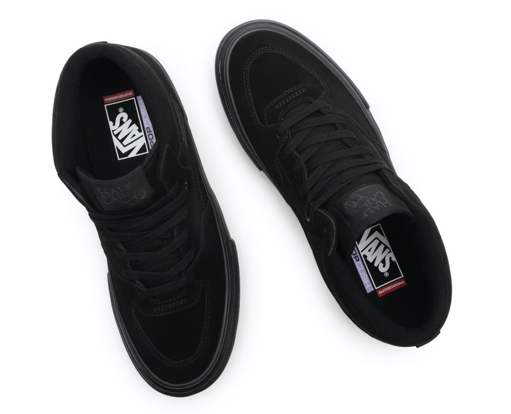 Vans half cab all sales black