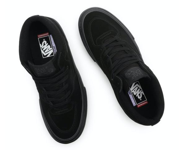 Vans Skate Half Cab Shoes - Black/Black