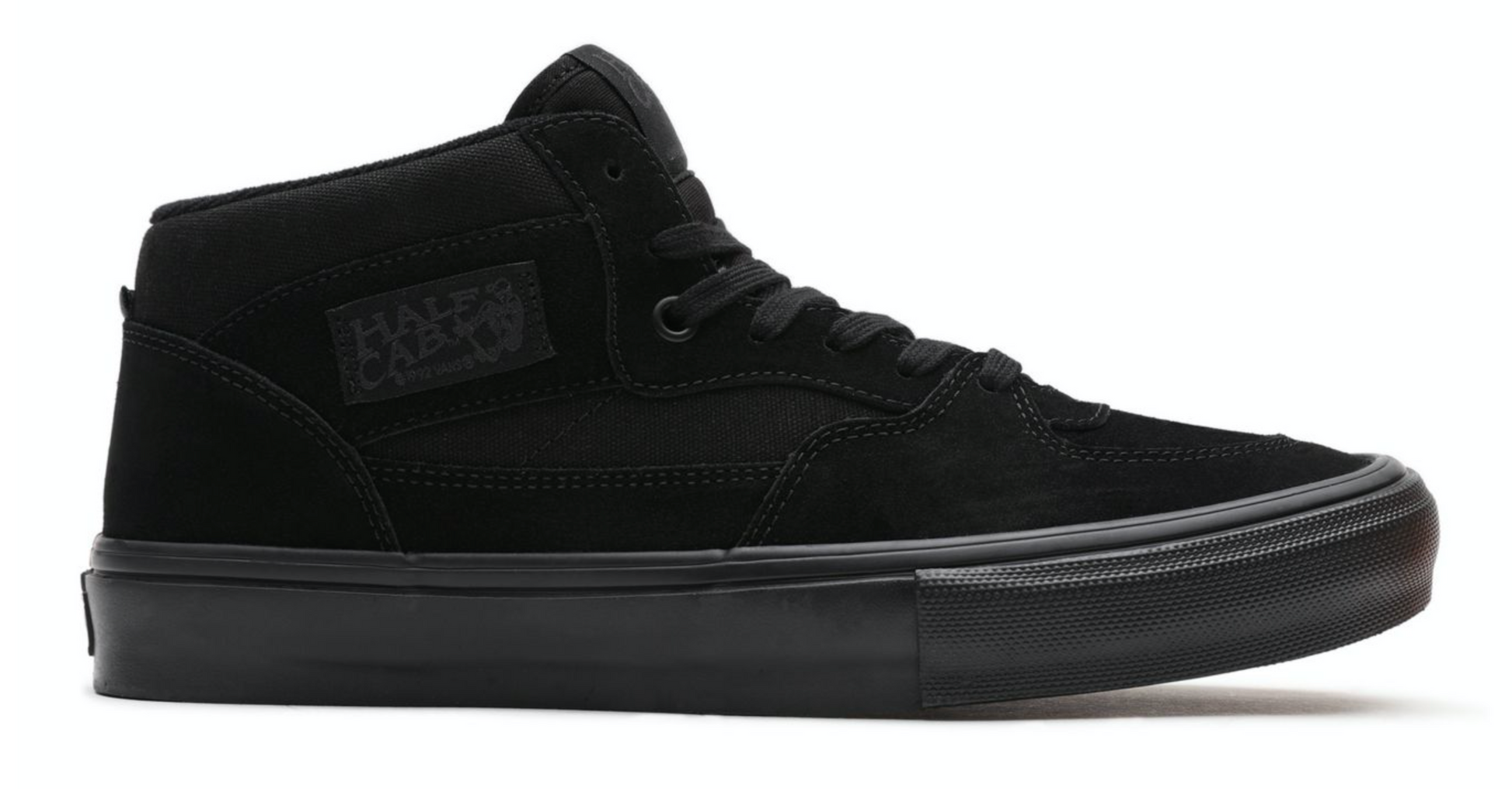 Vans Skate Half Cab Shoes Black/Black UK - Main Image