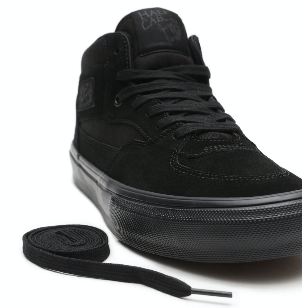 All black strap vans deals