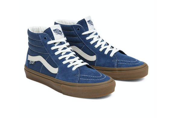 Vans Skate Sk8-Hi - Suede Gum/Dark Denim