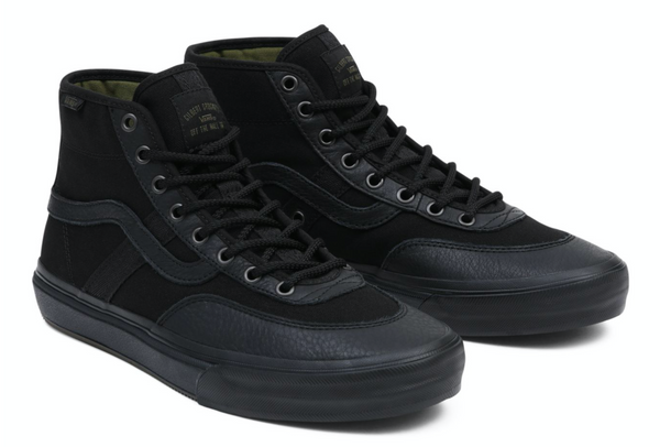 Vans Crockett High - Butter Leather Black/Black