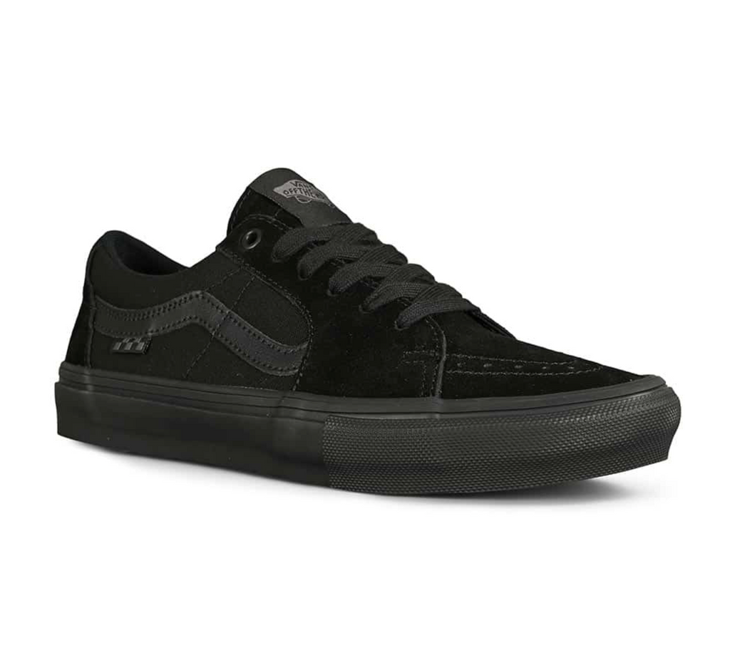 Vans black 2025 lo pro