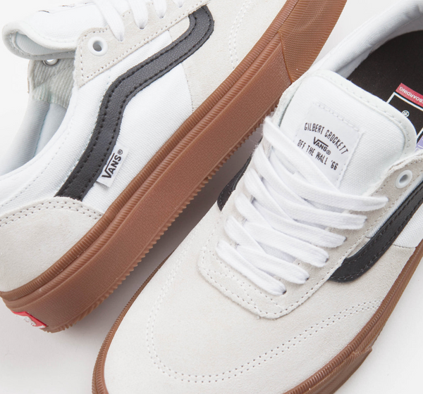 Vans Gilbert Crockett Shoes - White/Gum