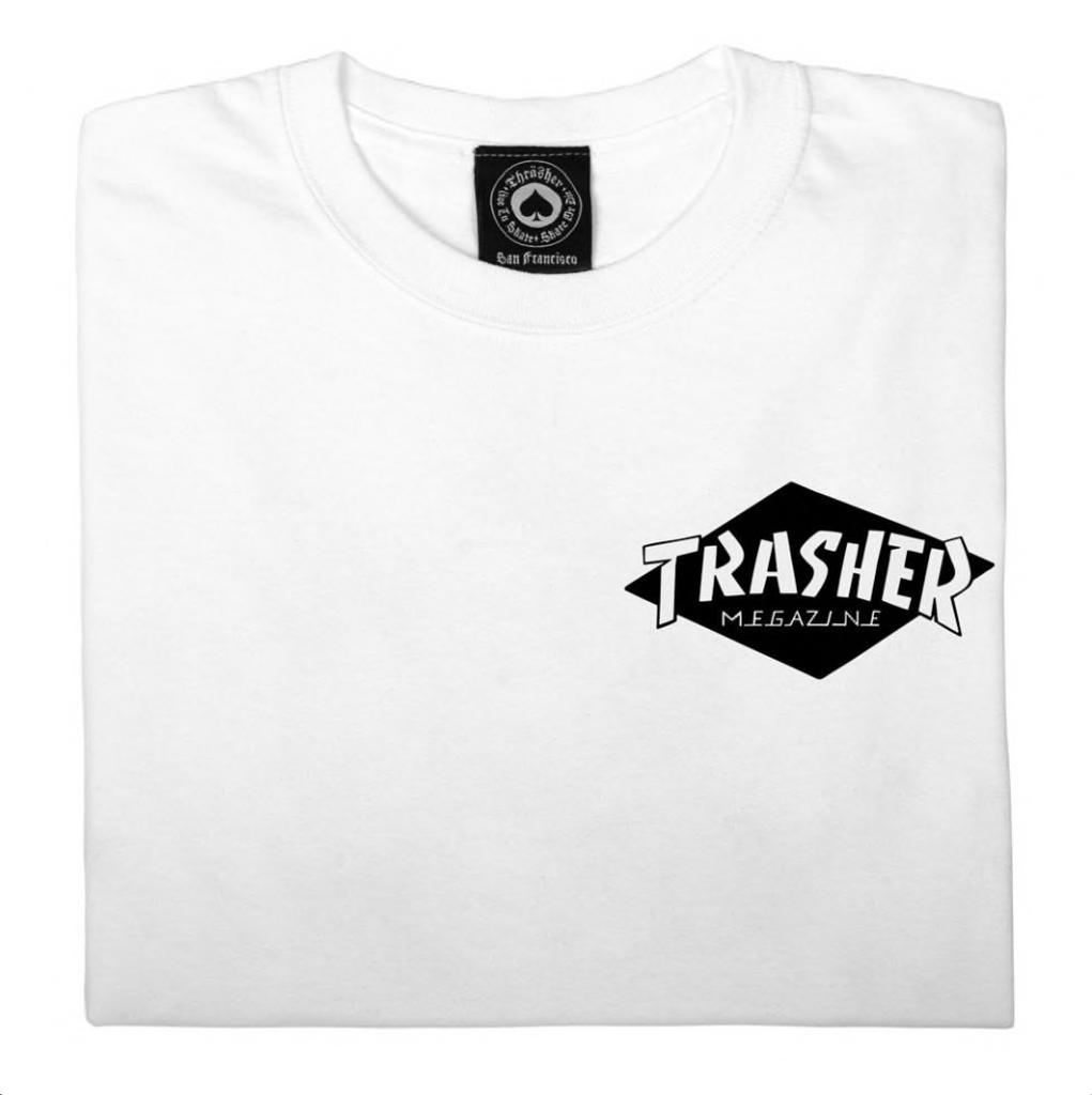 Black and white clearance thrasher shirt