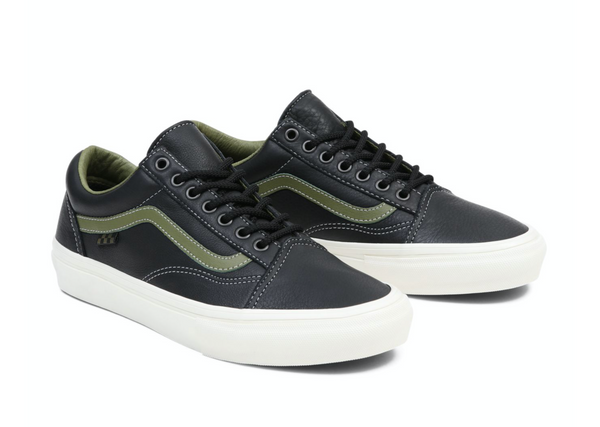 Vans Old Skool - Butter Leather Black/Green