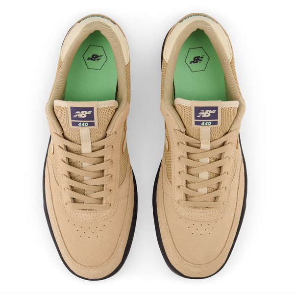 New Balance Numeric 440 Shoes - Tan/Navy