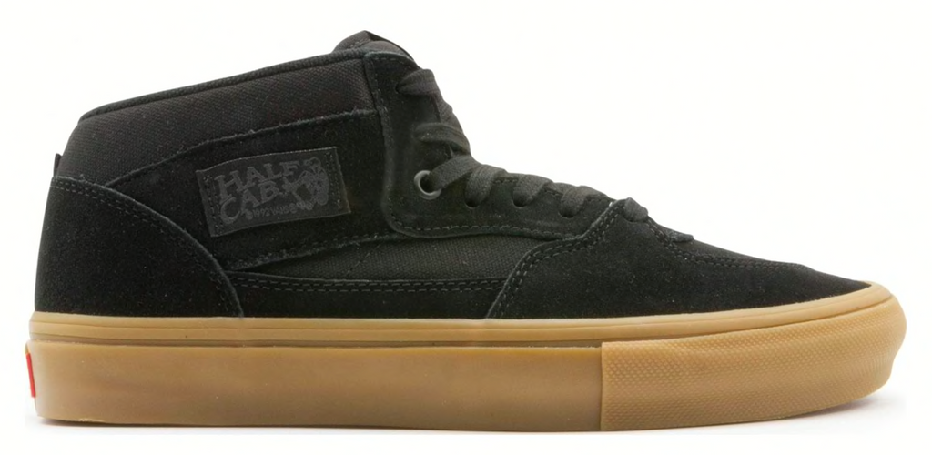 Vans half cab hot sale black black