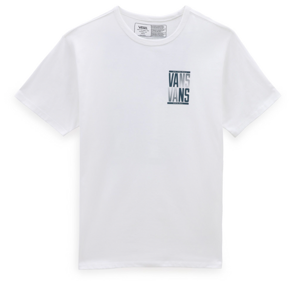 Vans - Off The Wall Stacked TY T-Shirt - White
