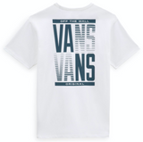 Vans - Off The Wall Stacked TY T-Shirt - White