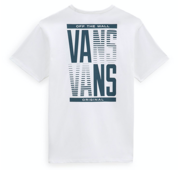 Vans - Off The Wall Stacked TY T-Shirt - White