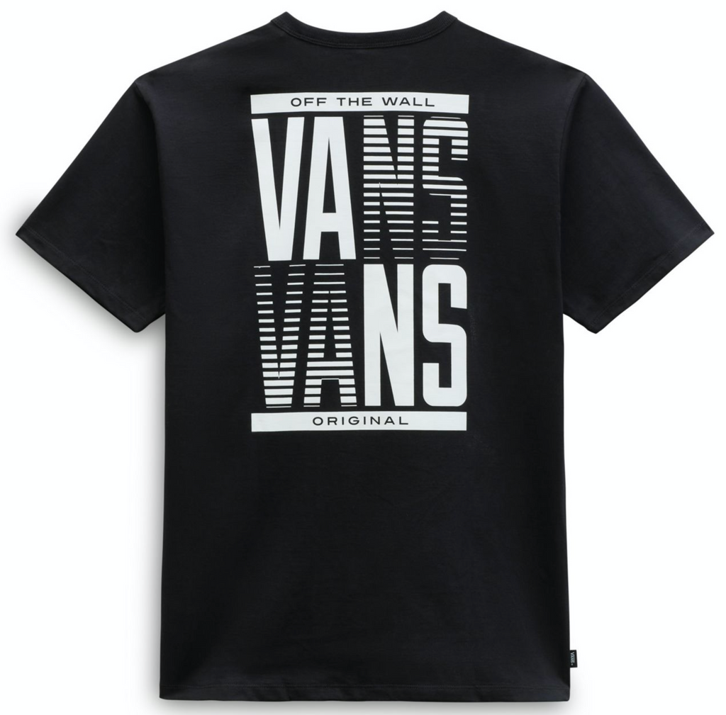 Black and white vans t shirt deals