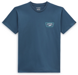 Vans - Full Patch Back SS Tee - Blue/Teal