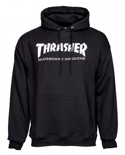 Thrasher Logo Hoody - Black