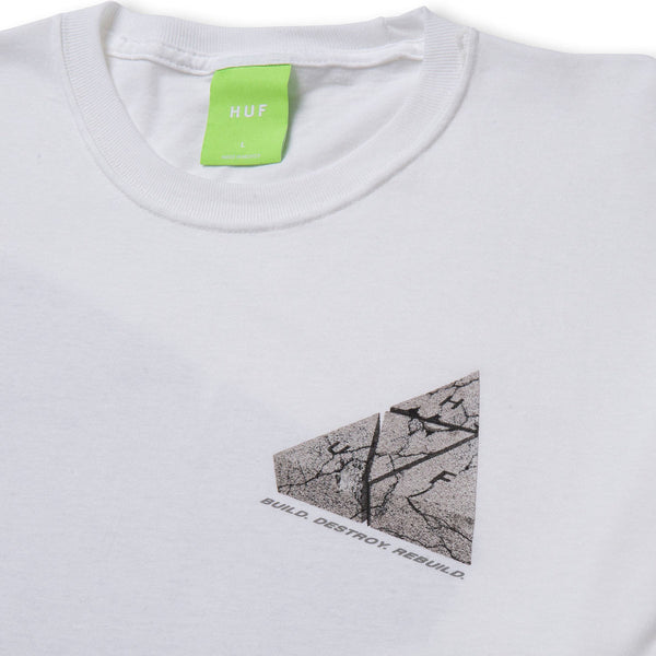 HUF - Withstand TT S/S Tee - White