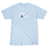 Skate Cafe Was Nothing Real T-Shirt - Powder Blue