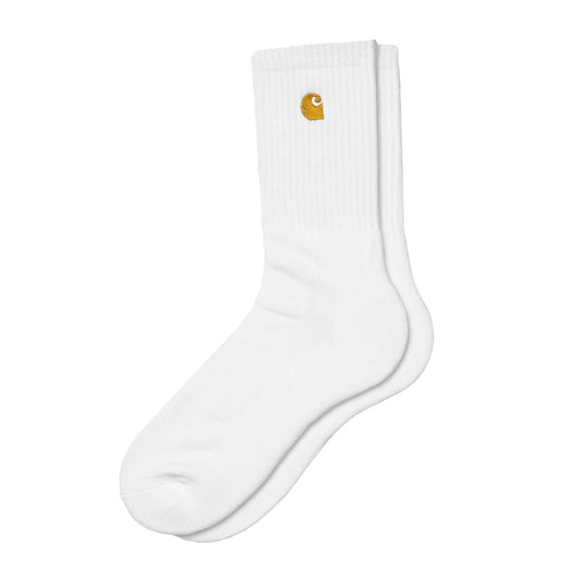 Carhartt WIP - Chase Socks - White/Gold