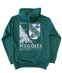 Forw4rd Meggies Map Hoody - Moss Green