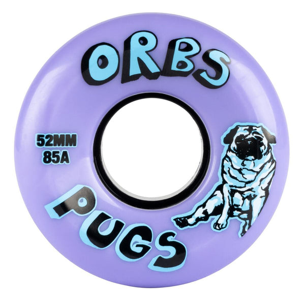 Orbs Pugs - Lavender Wheels - 52mm