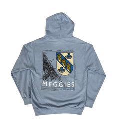 Forw4rd Meggies Map Hoody - Light Blue