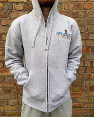 Forw4rd Zip Meggies Hoody - Heather Grey