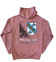 Forw4rd Meggies Map Hoody - Dusty Pink