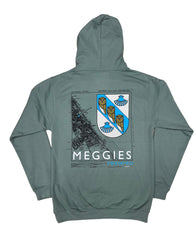 Forw4rd Meggies Map Hoody - Dusty Green