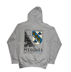Forw4rd Meggies Map Hoody - Heather Grey