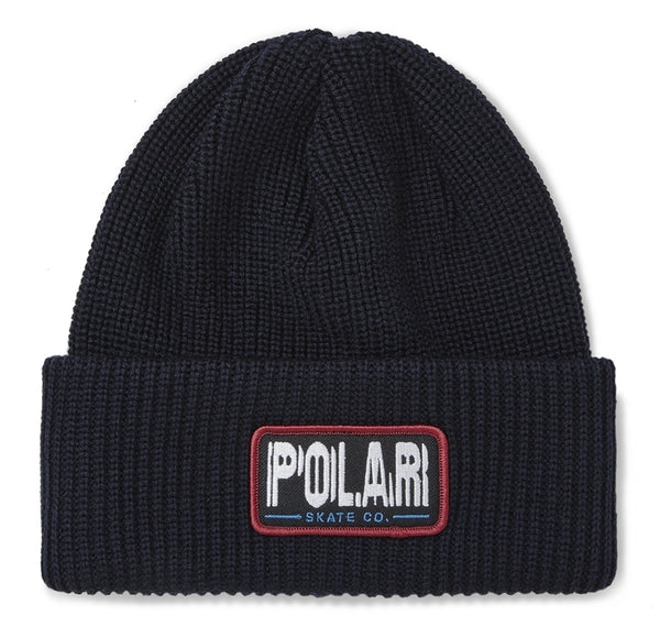 Polar Skate Co - Earthquake Merino Beanie - Navy