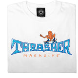 Thrasher Thumbs Up T-Shirt - White