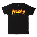 Thrasher Flame Logo Shirt - Black